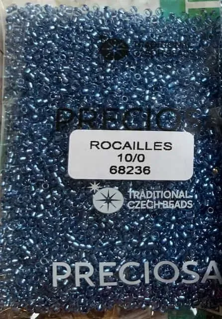 Preciosa Round Seed Beads 68236 10/0 3.5 Oz