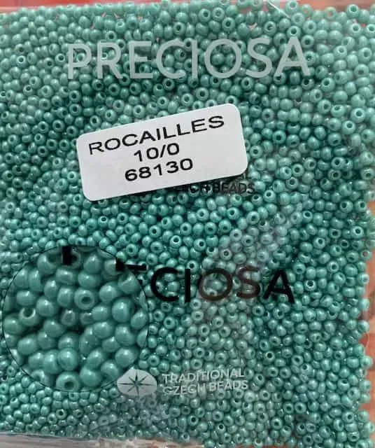 Preciosa Round Seed Beads 68130 10/0 3.5 Oz