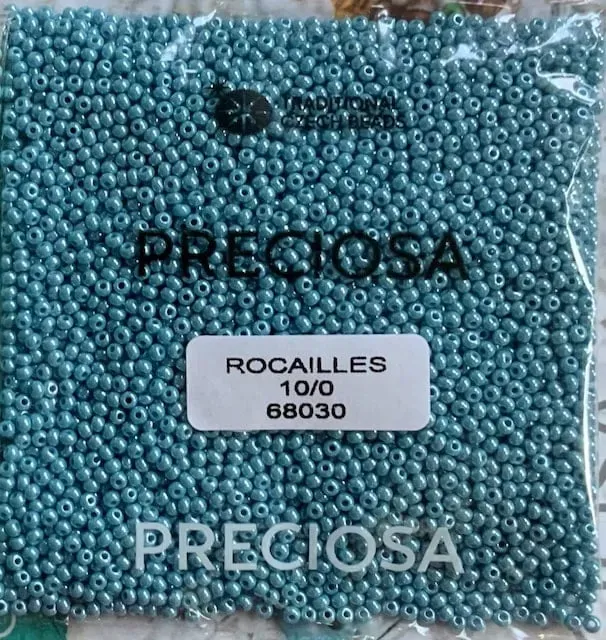 Preciosa Round Seed Beads 68030 10/0 3.5 Oz