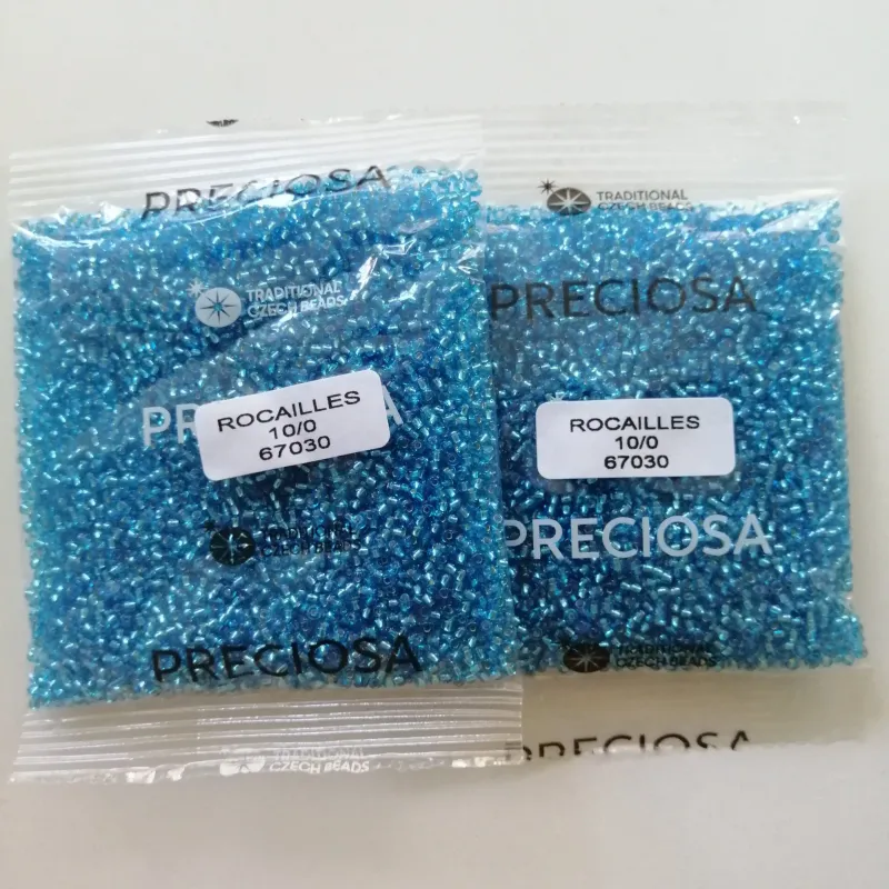 Preciosa Round Seed Beads 67030 10/0 3.5 Oz 2