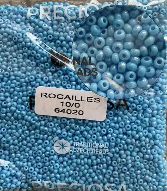 Preciosa Round Seed Beads 64020 10/0 3.5 Oz