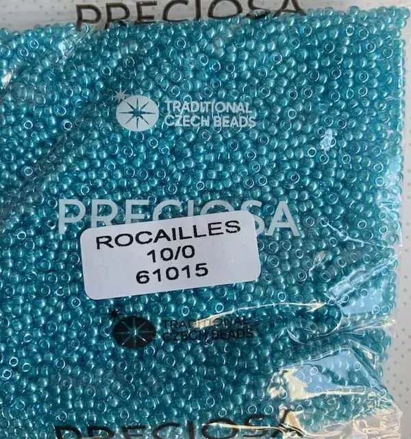 Preciosa Round Seed Beads 61015 10/0 3.5 Oz