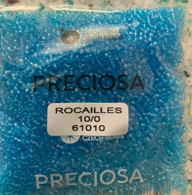 Preciosa Round Seed Beads 61010 10/0  3.5 Oz
