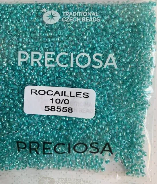 Preciosa Round Seed Beads 58558 10/0 3.5 Oz
