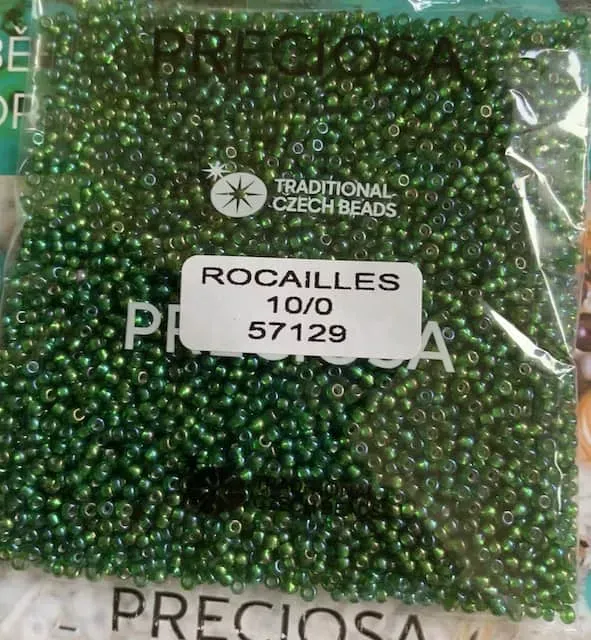 Preciosa Round Seed Beads 57129 10/0 3.5 Oz