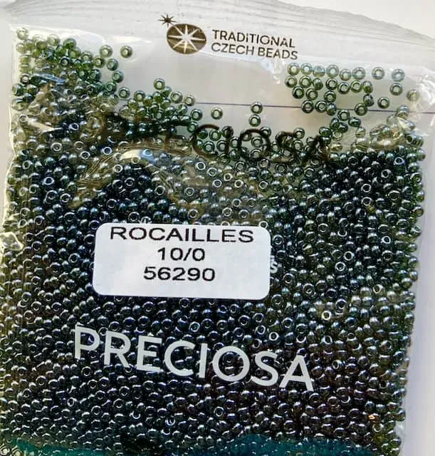 Preciosa Round Seed Beads 56290 10/0 3.5 Oz 3