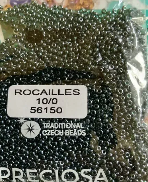 Preciosa Round Seed Beads 56150 10/0 3.5 Oz