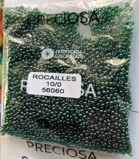 Preciosa Round Seed Beads 56060 10/0 3.5 Oz