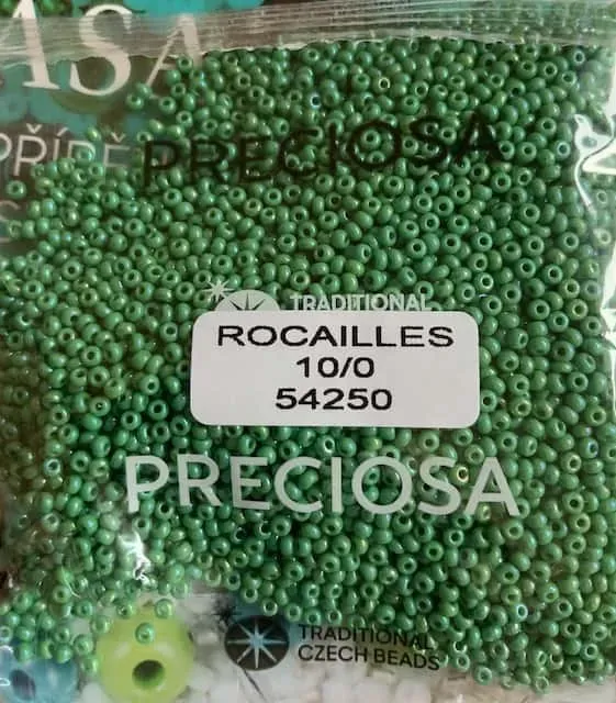 Preciosa Round Seed Beads 54250 10/0 3.5 Oz 2