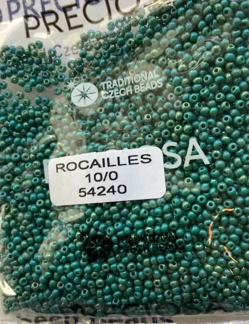 Preciosa Round Seed Beads 54240 10/0 3.5 Oz