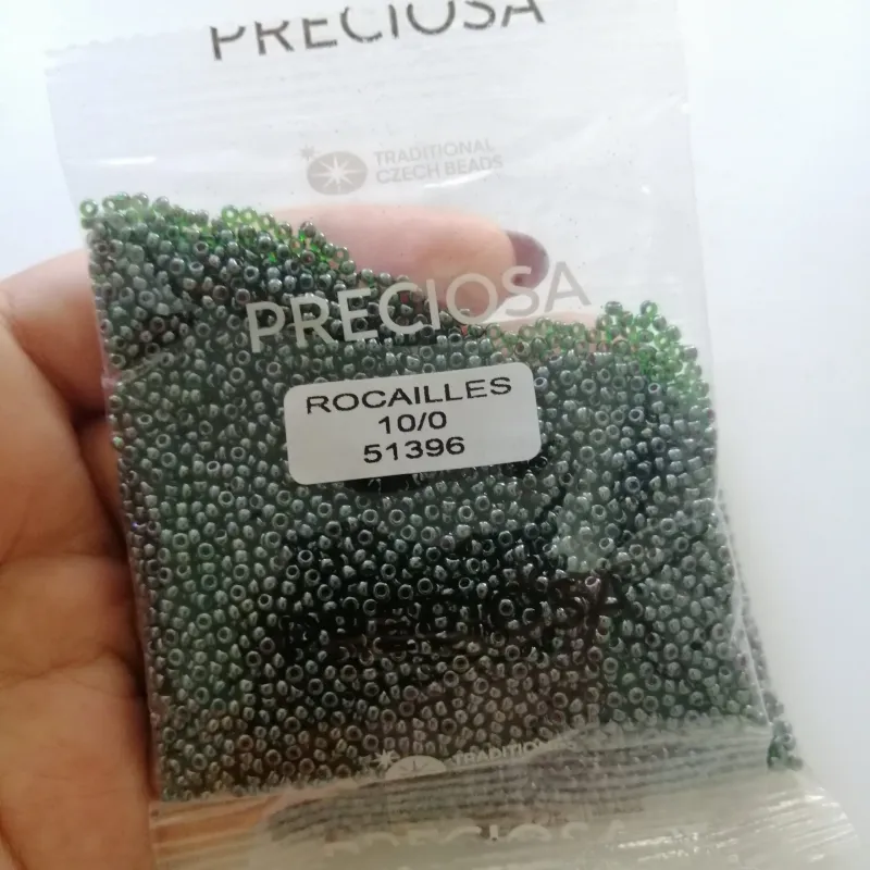 Preciosa Round Seed Beads 51396 10/0 3.5 Oz 3