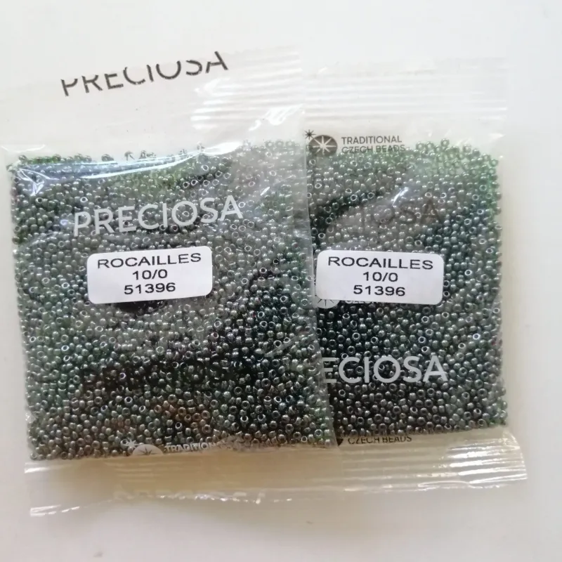 Preciosa Round Seed Beads 51396 10/0 3.5 Oz