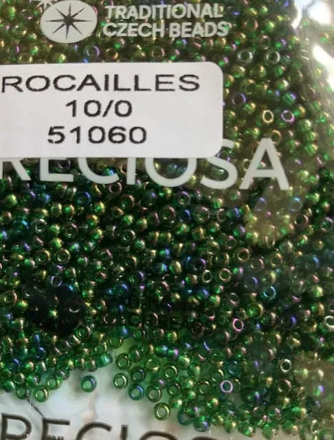Preciosa Round Seed Beads 51060 10/0  3.5 Oz