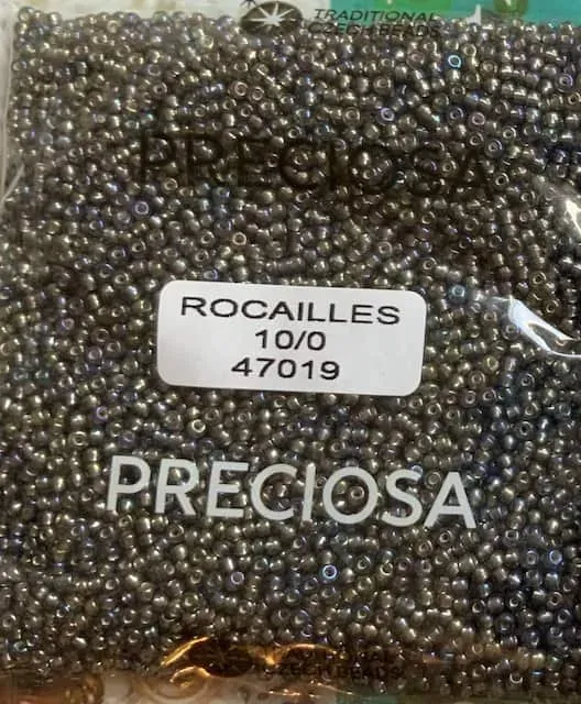 Preciosa Round Seed Beads 47019 10/0 3.5 Oz