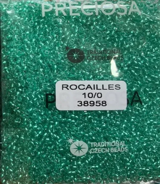 Preciosa Round Seed Beads 38958 10/0 3.5 Oz