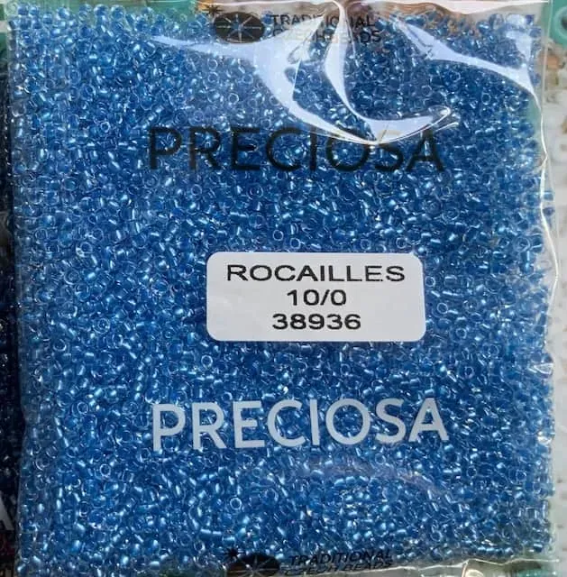 Preciosa Round Seed Beads 38936 10/0 3.5 Oz