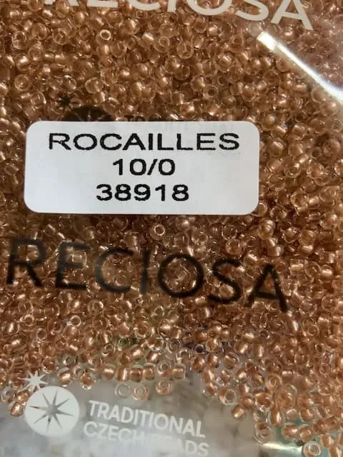 Preciosa Round Seed Beads 38918 10/0 3.5 Oz