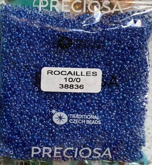Preciosa Round Seed Beads 38836 10/0  3.5 Oz