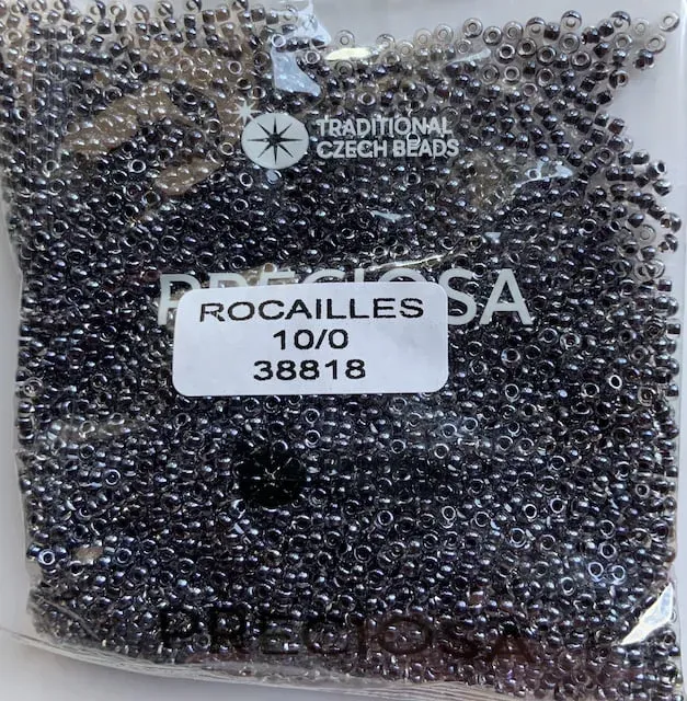 Preciosa Round Seed Beads 38818 10/0 3.5 Oz