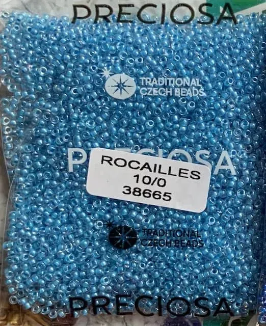 Preciosa Round Seed Beads 38665 10/0 3.5 Oz