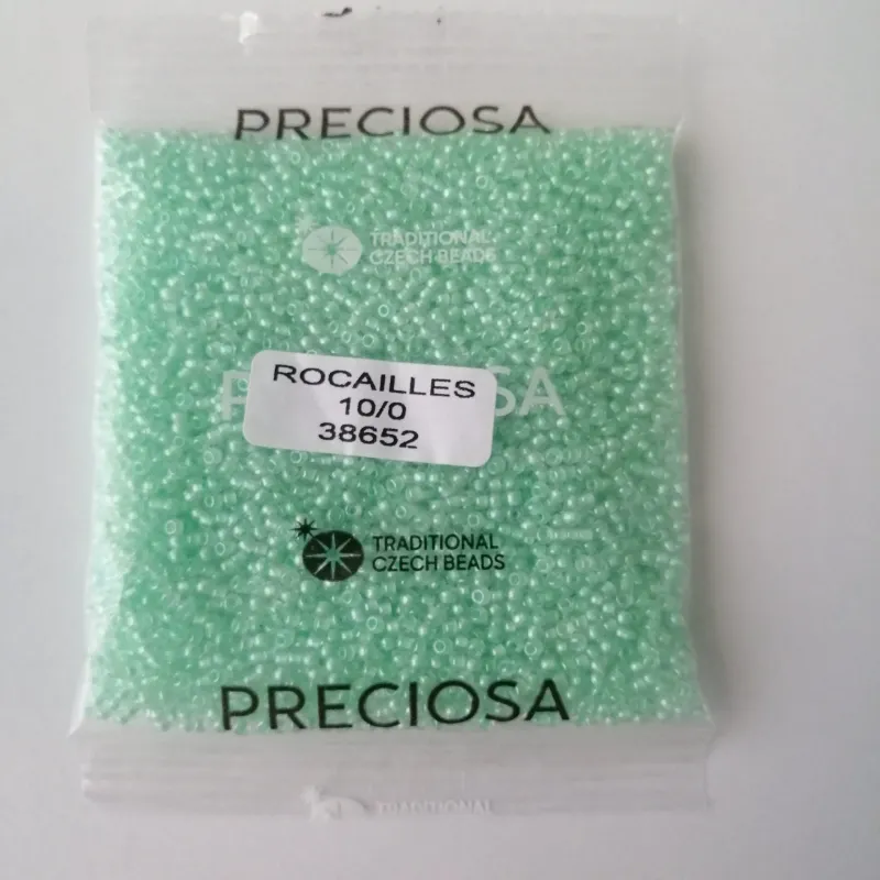 Preciosa Round Seed Beads 38652 10/0 3.5 Oz 4