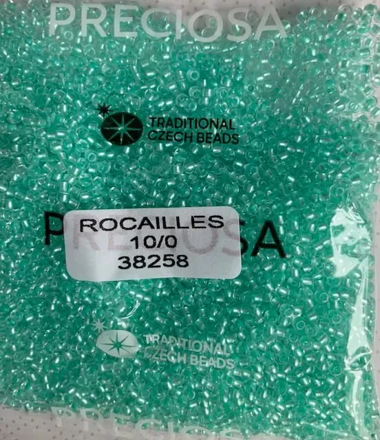 Preciosa Round Seed Beads 38258 10/0 3.5 Oz