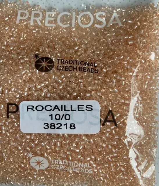 Preciosa Round Seed Beads 38218 10/0 3.5 Oz