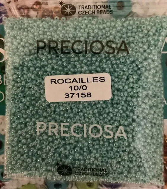 Preciosa Round Seed Beads 37158 10/0 3.5 Oz 5