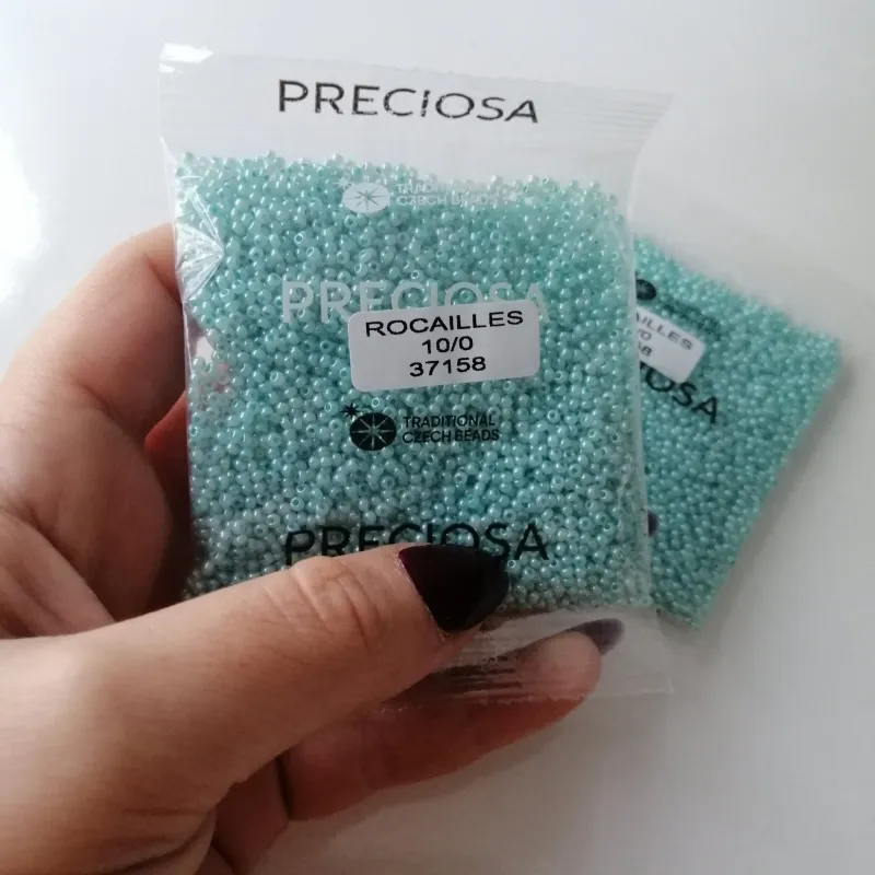 Preciosa Round Seed Beads 37158 10/0 3.5 Oz