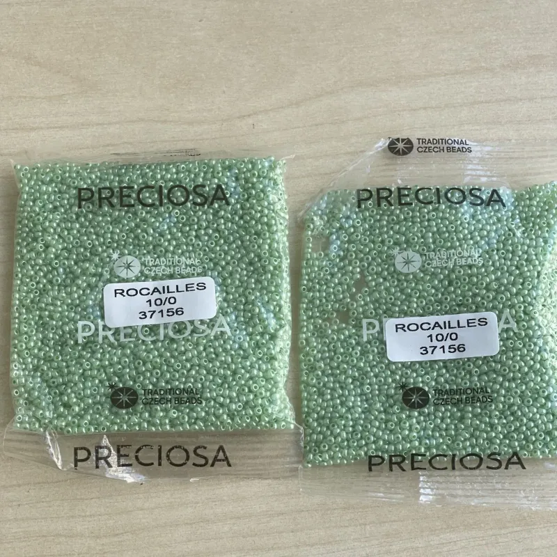 Preciosa Round Seed Beads 37156 10/0 3.5 Oz 2