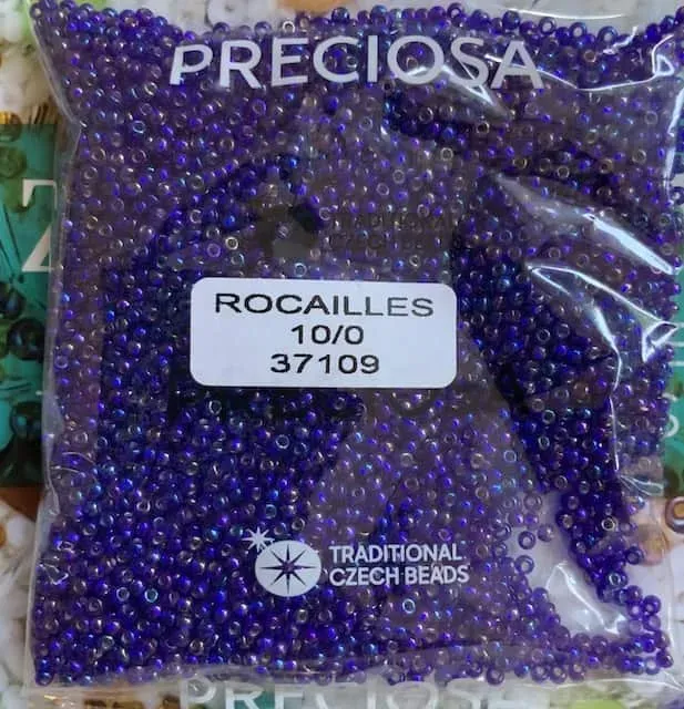 Preciosa Round Seed Beads 37109 10/0  3.5 Oz