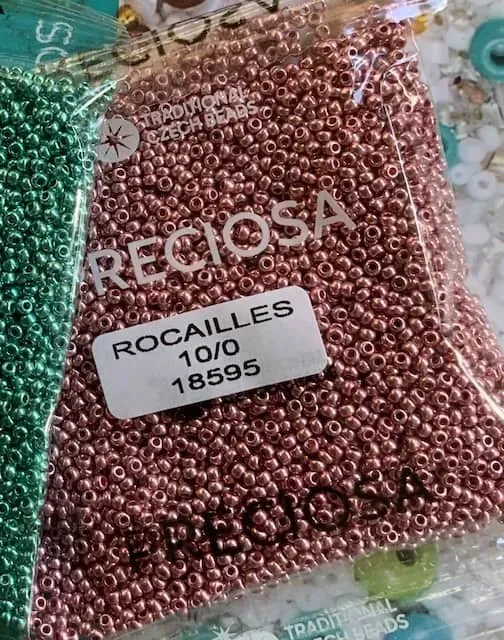 Preciosa Round Seed Beads 18595 10/0  3.5 Oz