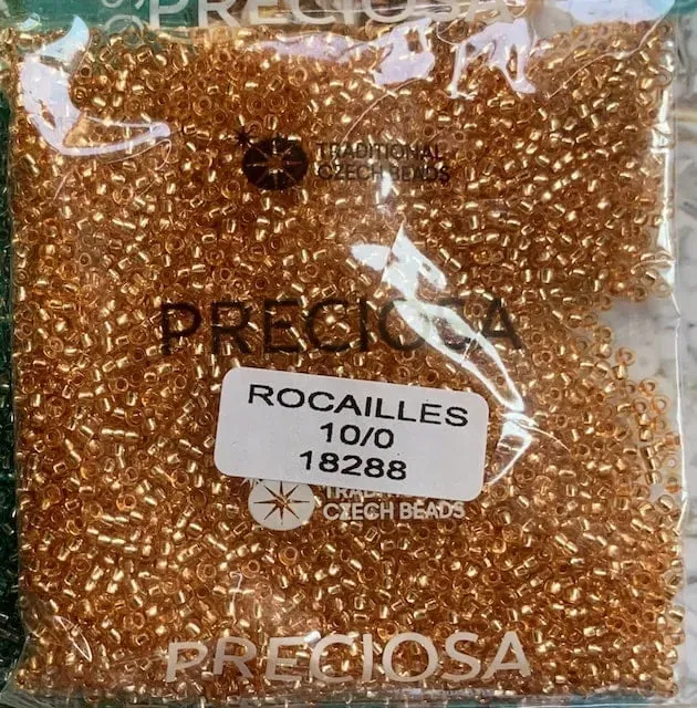 Preciosa Round Seed Beads 18288 10/0  3.5 Oz