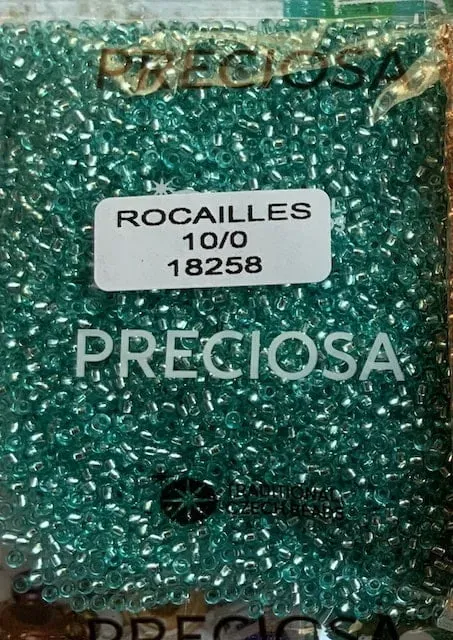 Preciosa Round Seed Beads 18258 10/0 3.5 Oz