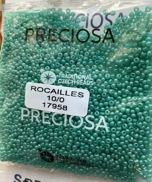 Preciosa Round Seed Beads 17958 10/0 3.5 Oz