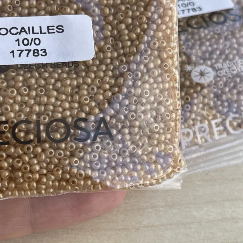 Preciosa Round Seed Beads 17783 10/0 3.5 Oz 4