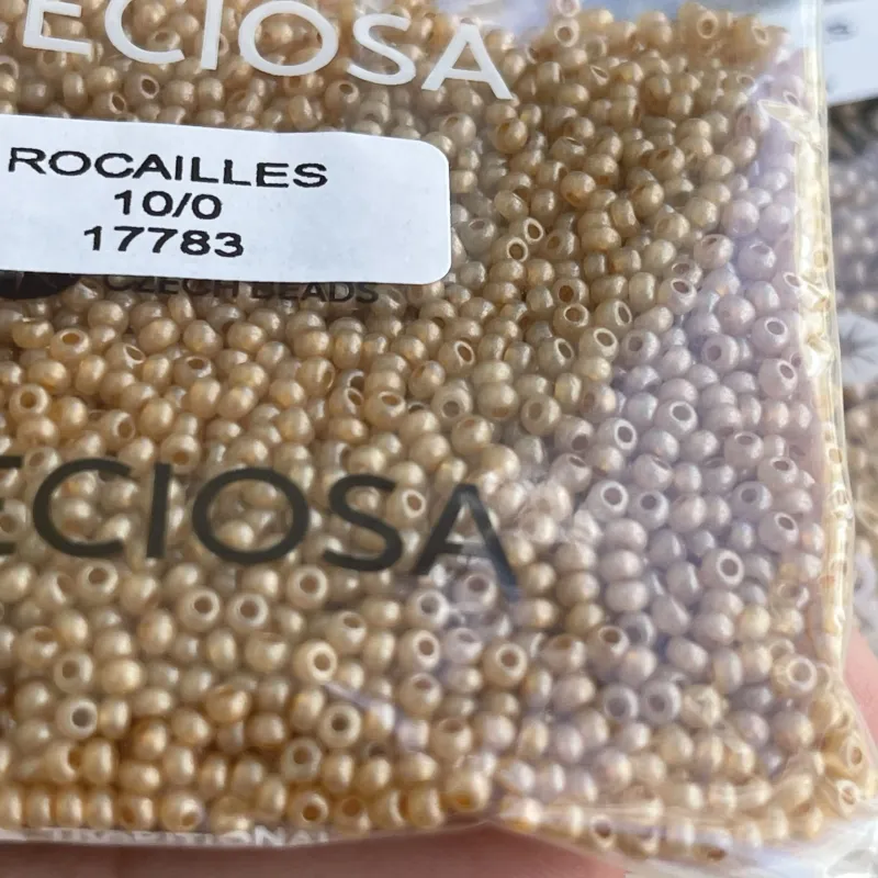 Preciosa Round Seed Beads 17783 10/0 3.5 Oz 5