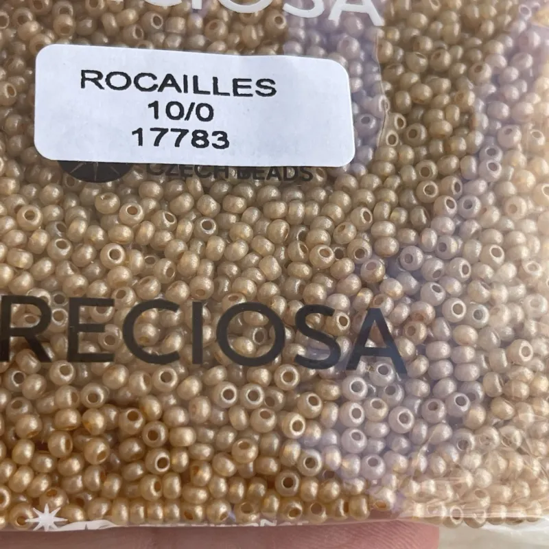 Preciosa Round Seed Beads 17783 10/0 3.5 Oz 6