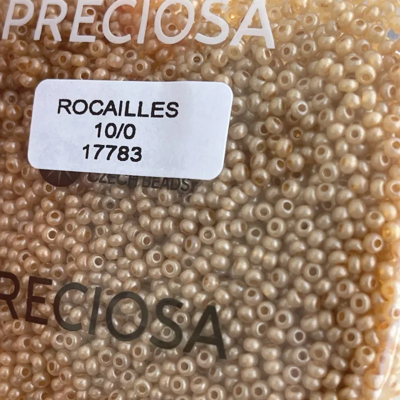 Preciosa Round Seed Beads 17783 10/0 3.5 Oz 7