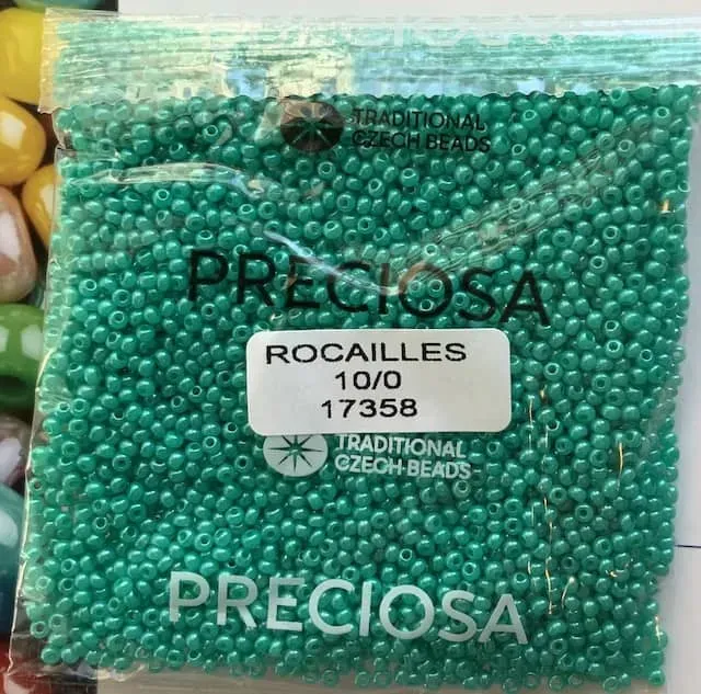 Preciosa Round Seed Beads 17358 10/0 3.5 Oz