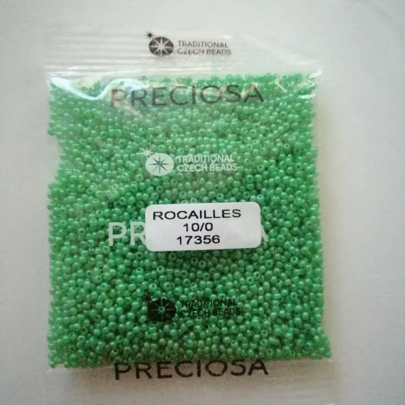 Preciosa Round Seed Beads 17356 10/0 3.5 Oz