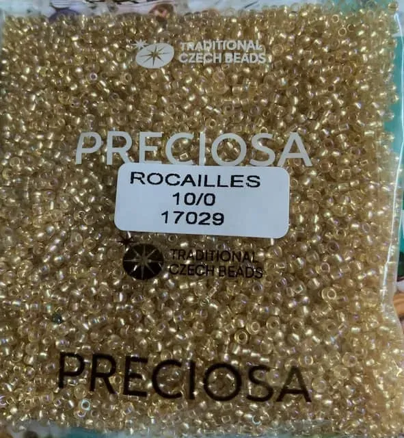 Preciosa Round Seed Beads 17029 10/0 3.5 Oz