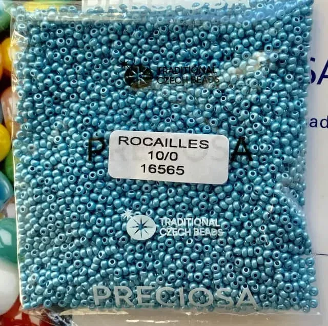 Preciosa Round Seed Beads 16565 10/0 3.5 Oz