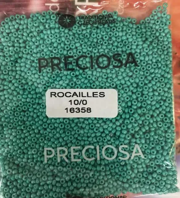 Preciosa Round Seed Beads 16358 10/0 3.5 Oz