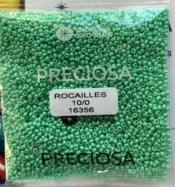 Preciosa Round Seed Beads 16356 10/0 3.5 Oz