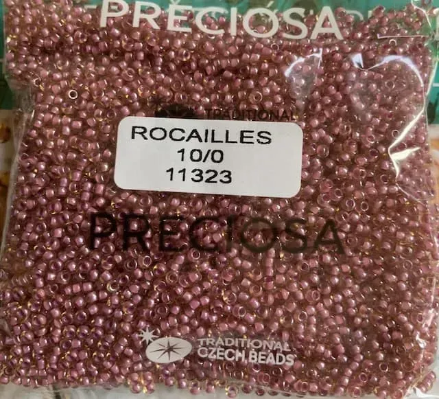 Preciosa Round Seed Beads 11323 10/0 3.5 Oz