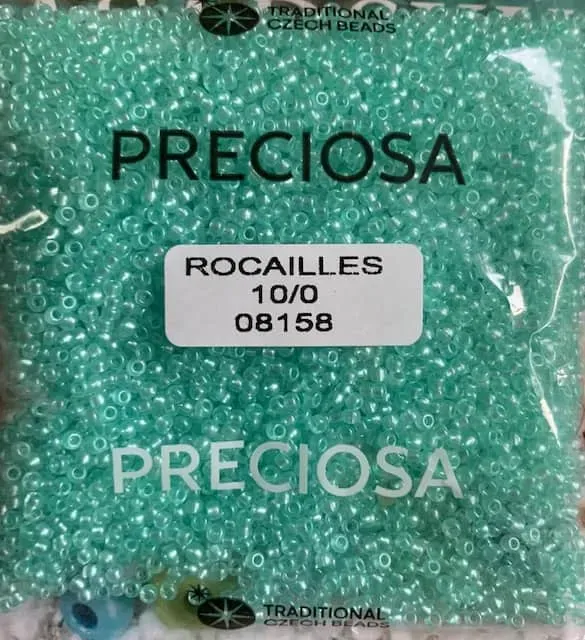 Preciosa Round Seed Beads 08158 10/0 3.5 Oz