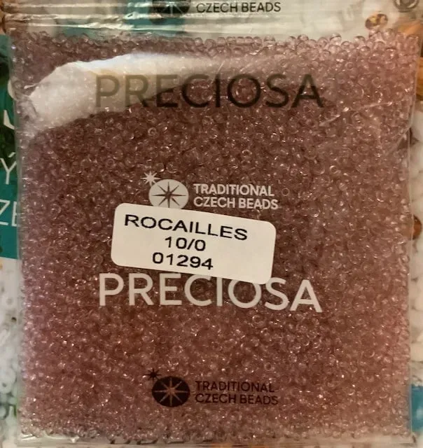Preciosa Round Seed Beads 01294 10/0 3.5 Oz