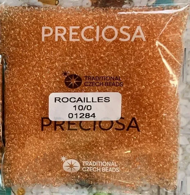 Preciosa Round Seed Beads 01284 10/0 3.5 Oz