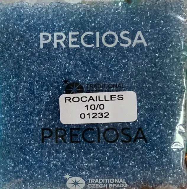 Preciosa Round Seed Beads 01232 10/0 3.5 Oz 6